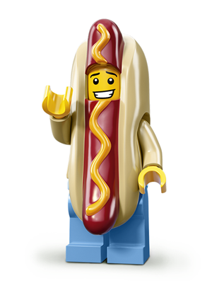 Hot dog man